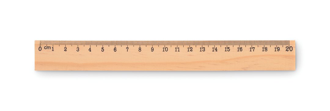 Holzlineal 20cm Helylan