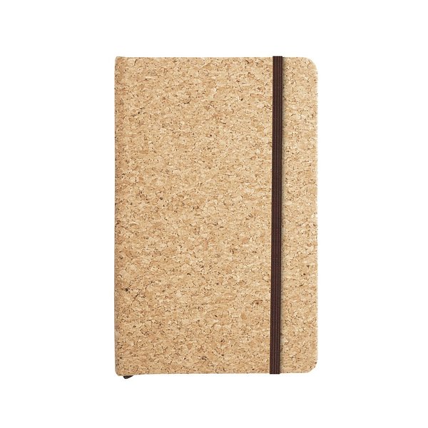 Notizblock aus Kork mit unlinierten Seiten Itliun