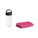 Sporthandtuch mit Flasche Gillia