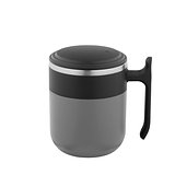 Reisebecher mit Innenwand aus Edelstahl und matter Oberfläche, 400 ml Jonnas