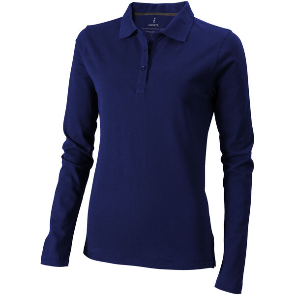 Langarm Poloshirt für Damen - Lüza