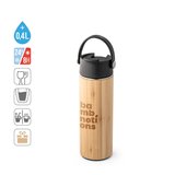 Isolierflasche aus Bambus 440ml Bistel