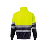 Zweifarbiges Sweatshirt (300g/m²) aus Polyester-Fleece (100%) Jongn