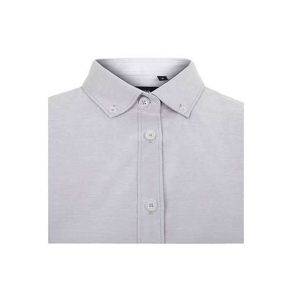 Hemd Oxford (180 g/m²) für Damen, aus Baumwolle (50 %), Polyester (45 %) und Elasthan (5 %) Mudesch