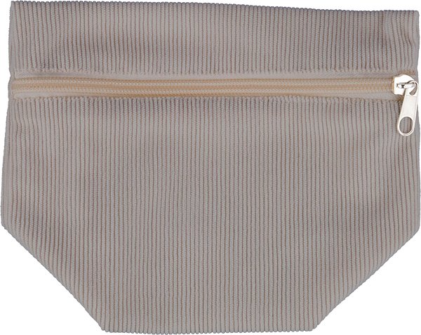 Kosmetiktasche aus Cord mit Reissverschluss Mareie