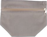Kosmetiktasche aus Cord mit Reissverschluss Mareie
