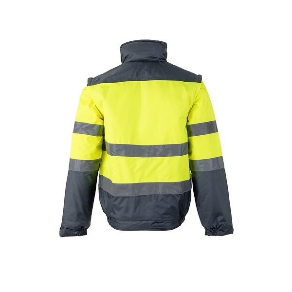 Zweifarbige Steppjacke (180g/m²) aus Polyester (100%) mit PU-Beschichtung Ruder