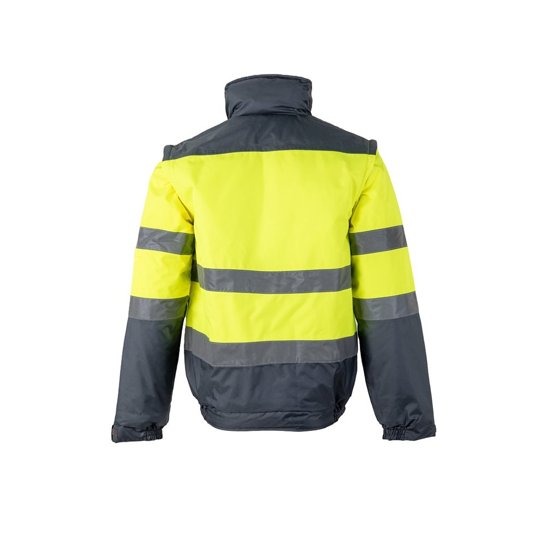 Zweifarbige Steppjacke (180g/m²) aus Polyester (100%) mit PU-Beschichtung Ruder