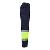 Zweifarbige Twill-Hose mit mehreren Taschen (210 g/m²), aus Baumwolle (20%) und Polyester (80%) Nelien
