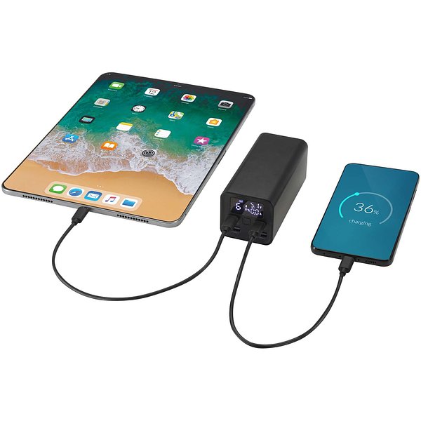 70 W 20.000 mAh Laptop Powerbank aus recyceltem Aluminium - Ferin