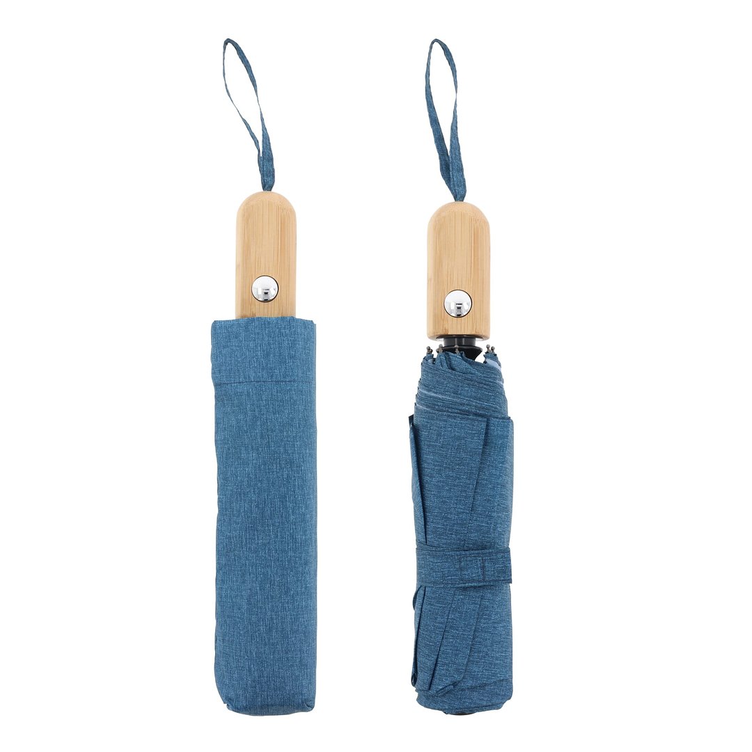 21” faltbarer Regenschirm aus R-PET -Material mit Automatiköffnung Gianie