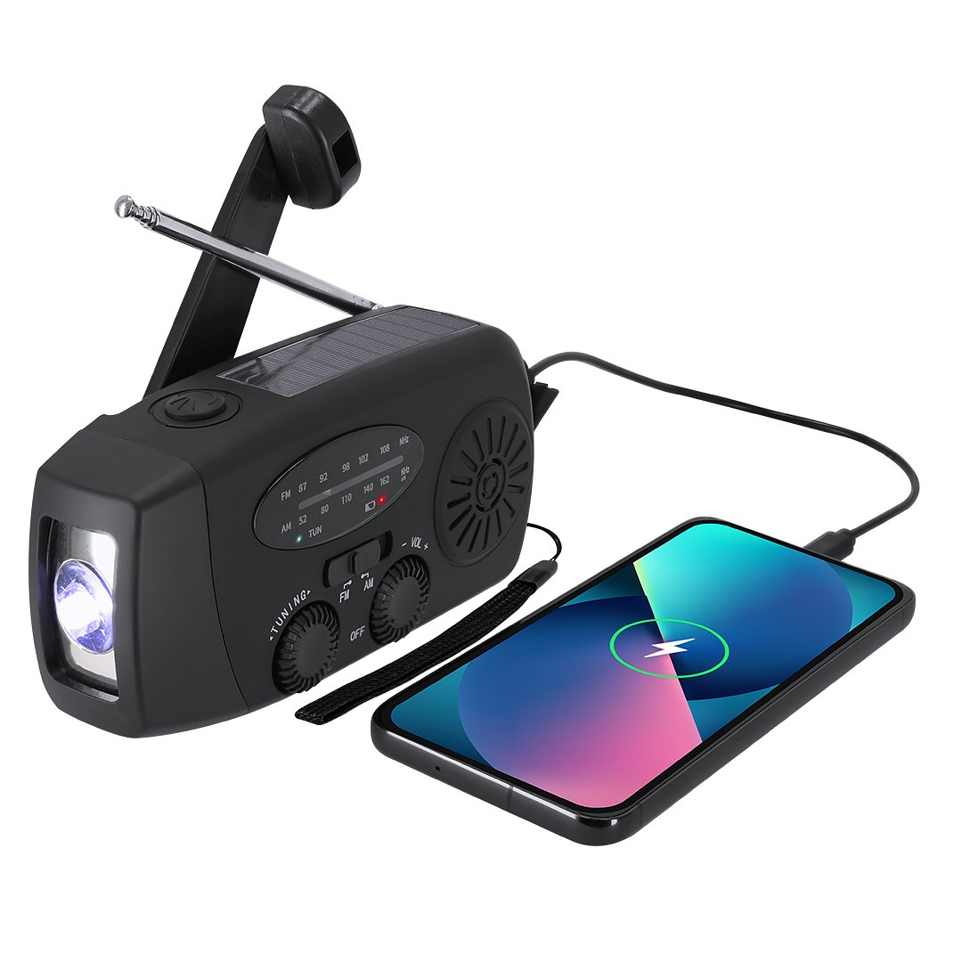 Multifunktionales Notfallradio Idney