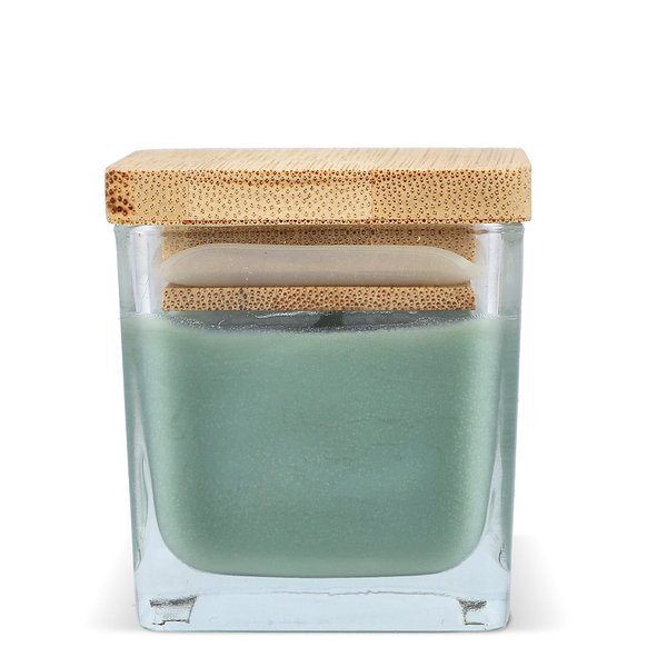 Chakra Kerze auf pflanzlicher Basis im Glasgefäß Utzi