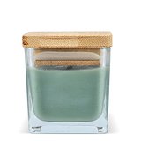 Chakra Kerze auf pflanzlicher Basis im Glasgefäß Utzi