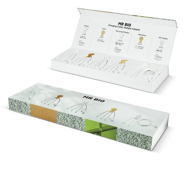 Mr. Bio Charging cable Vielfalt Präsentationsbox Lüzzazena