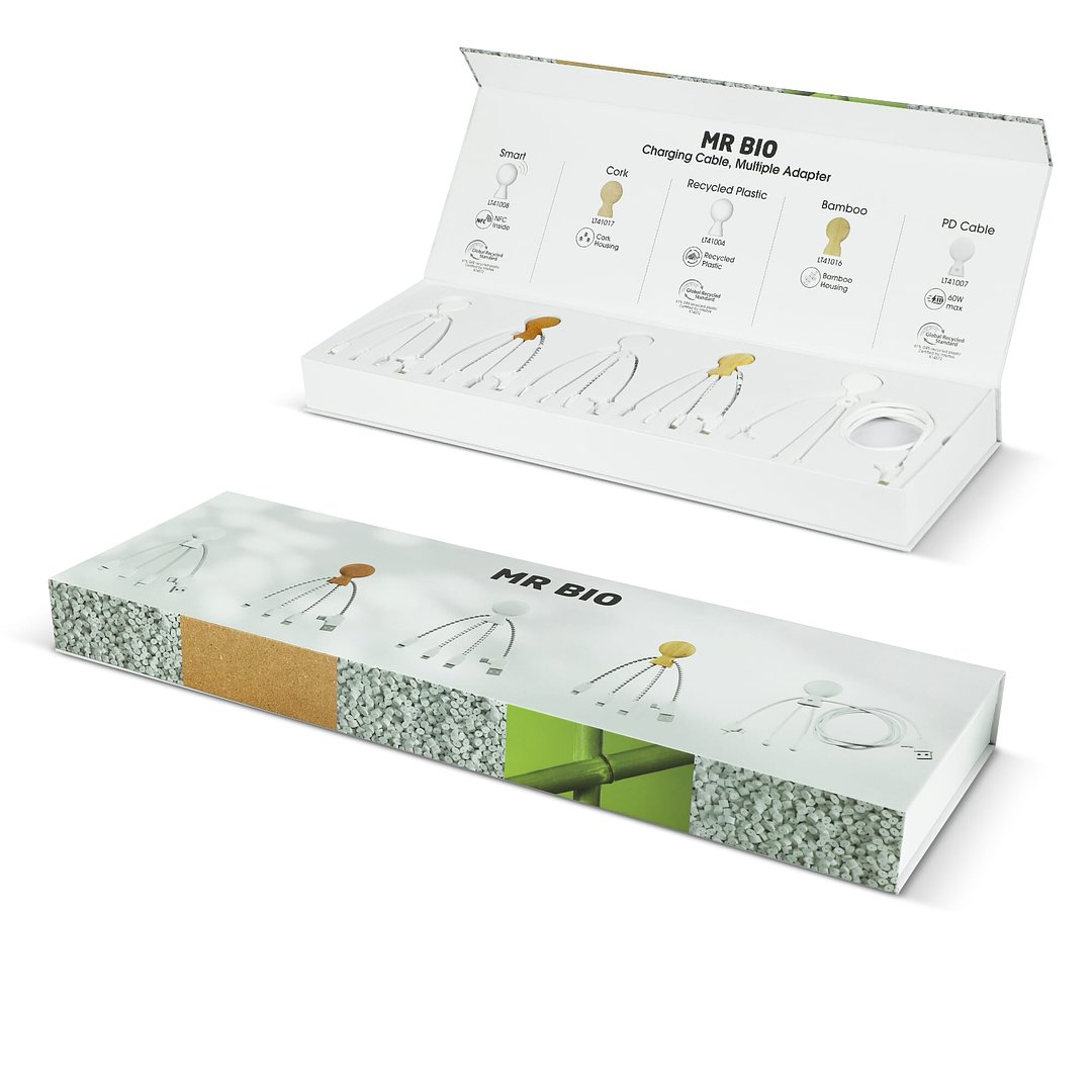 Mr. Bio Charging cable Vielfalt Präsentationsbox Lüzzazena