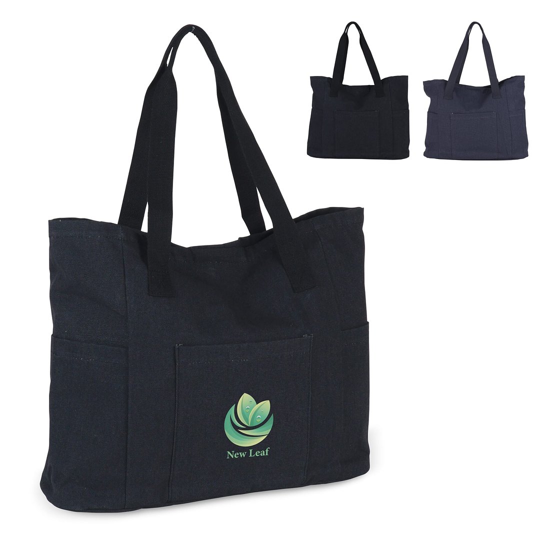 Tasche Recycelte Leinwand 310g/m² 42x13x43cm Frin