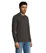 Männer Long-Sleeve Polo 180g Cilgian