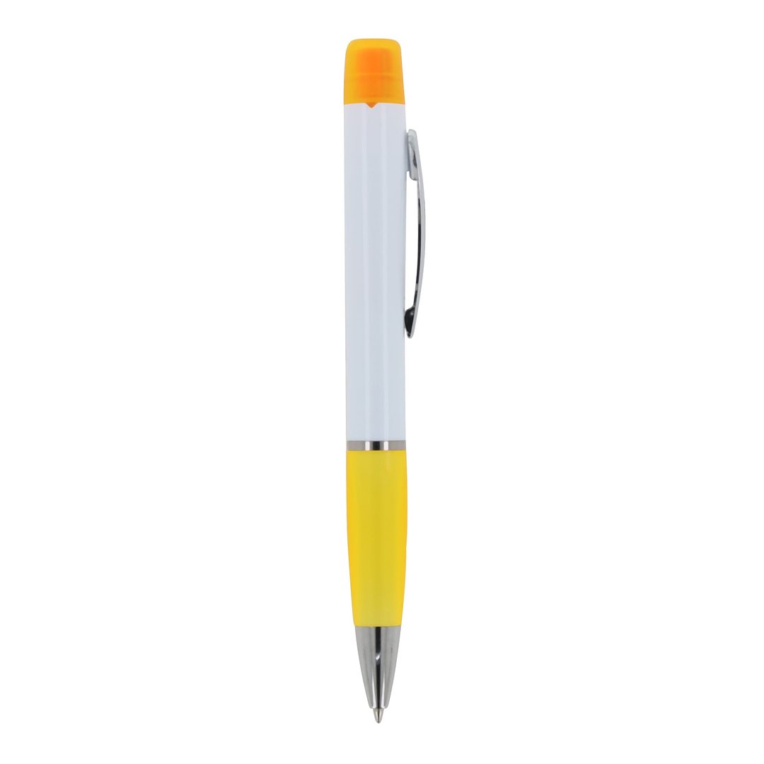 Kugelschreiber Hawaii mit dreifarbigem Textmarker Loldina