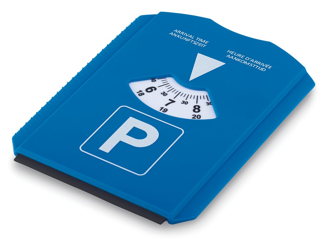 Parkscheibe mit Eiskratzer Giamin