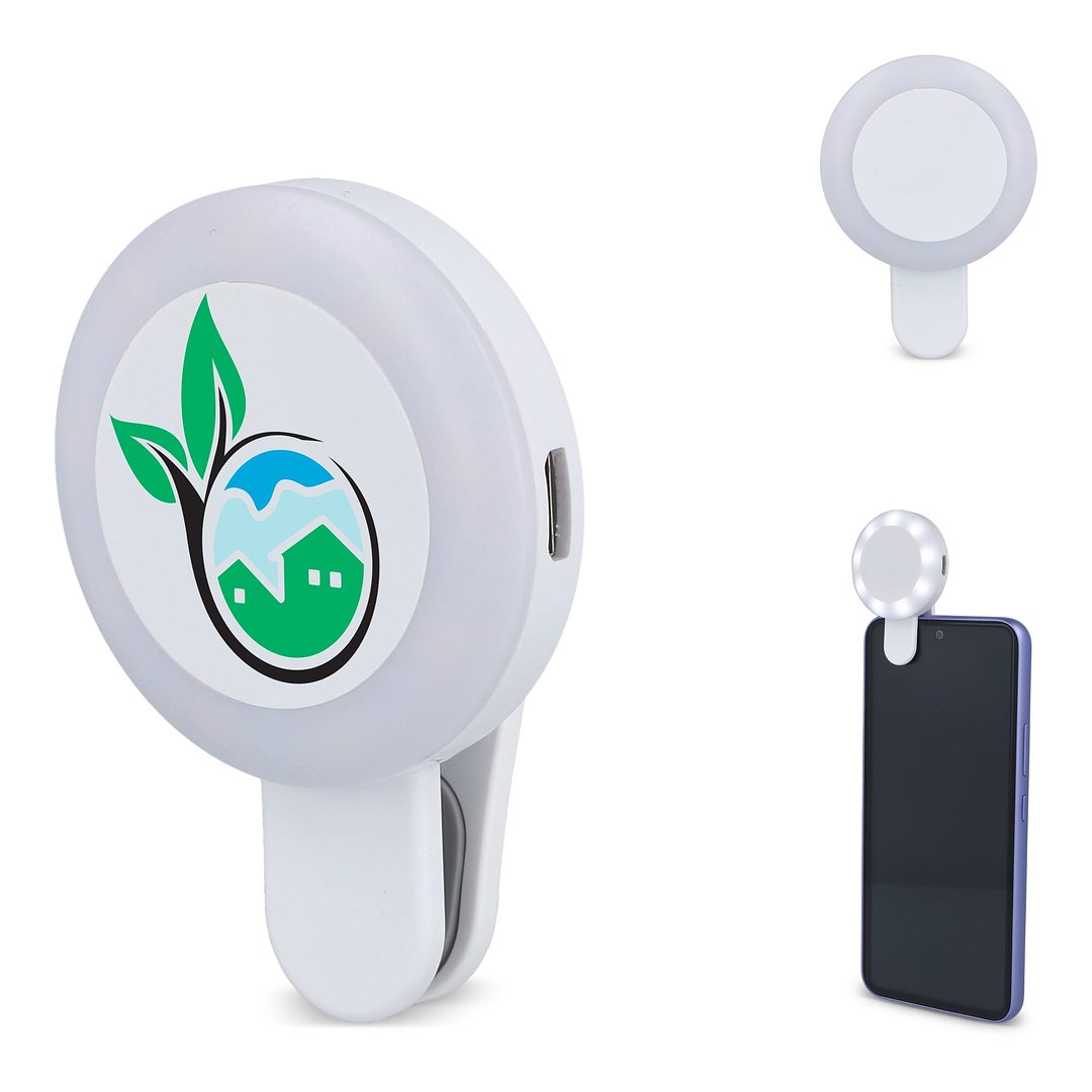 Universelle tragbare Selfie-LED-Leuchte mit 3 Helligkeitsstufen Vrenanin