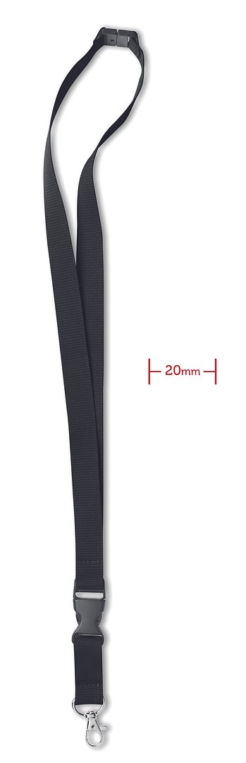 Lanyard mit Karabiner 20mm Lüthli