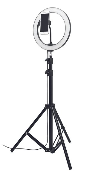 Set LED-Ringleuchte 26cm Chlanna