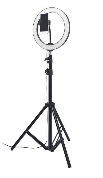 Set LED-Ringleuchte 26cm Chlanna