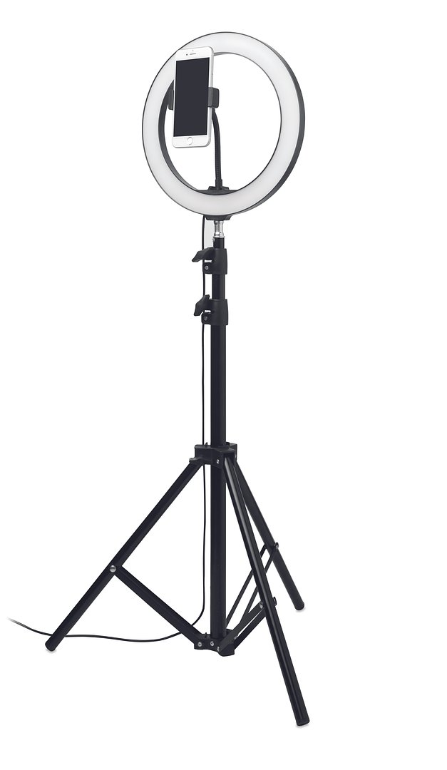 Set LED-Ringleuchte 26cm Chlanna