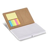 Notizbuch Olmo Hardcover PU A5 mit Haftnotizen Minethli