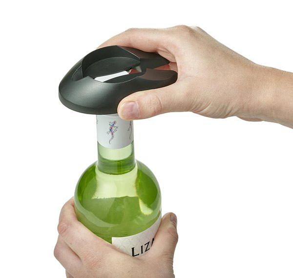 Elektrischer Wein-Flaschenöffner aus Kunststoff Ruedini