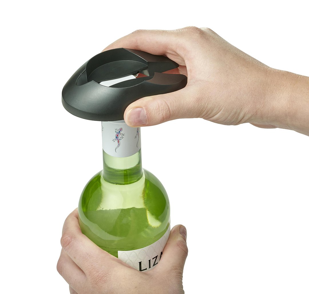 Elektrischer Wein-Flaschenöffner aus Kunststoff Ruedini