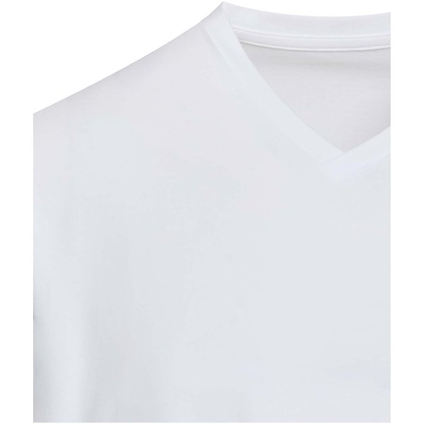 Kurzärmeliges T-Shirt V-Ausschnitt aus 200 g/m² Bio Baumwolle (OCS), unisex - Benina