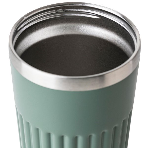 Recycelter Edelstahl-Reisebecher (400 ml) Warlep