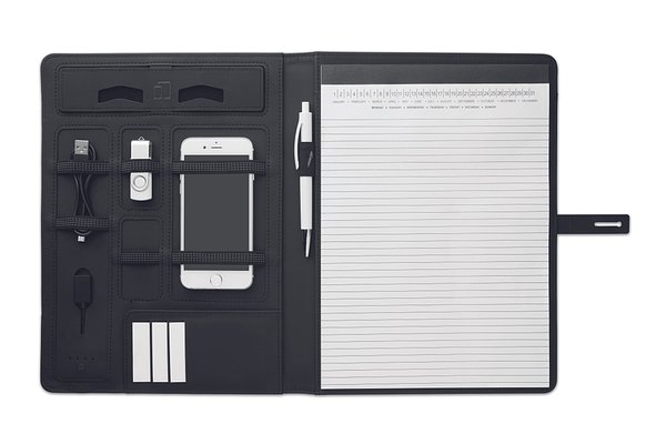 DIN A4 Portfolio & Ladestation Gillia