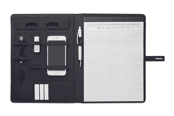 DIN A4 Portfolio & Ladestation Gillia