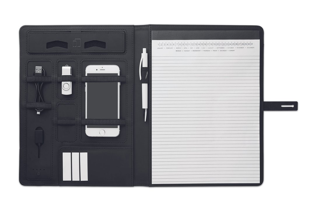 DIN A4 Portfolio & Ladestation Gillia