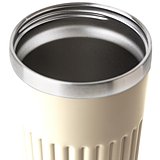 Recycelter Edelstahl-Reisebecher (400 ml) Warlep