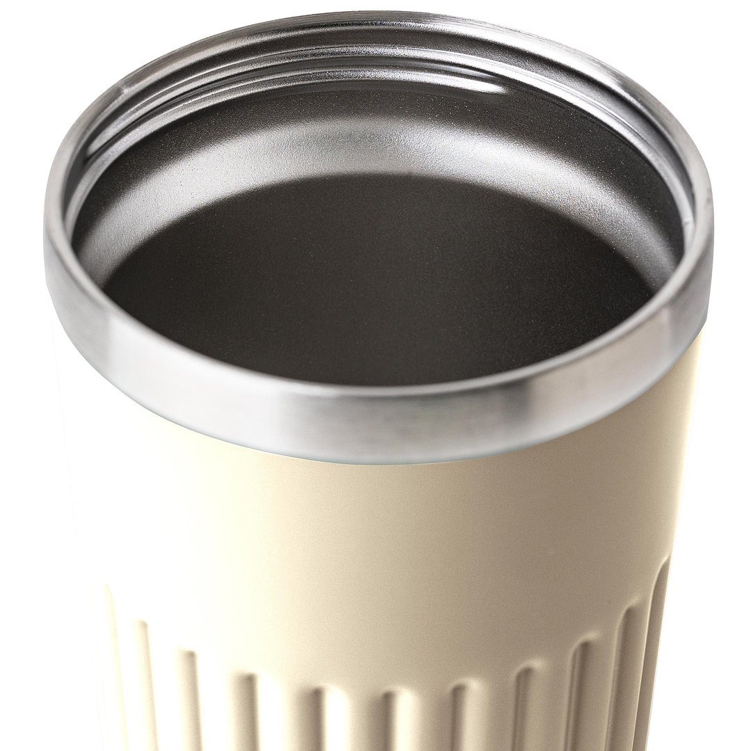 Recycelter Edelstahl-Reisebecher (400 ml) Warlep