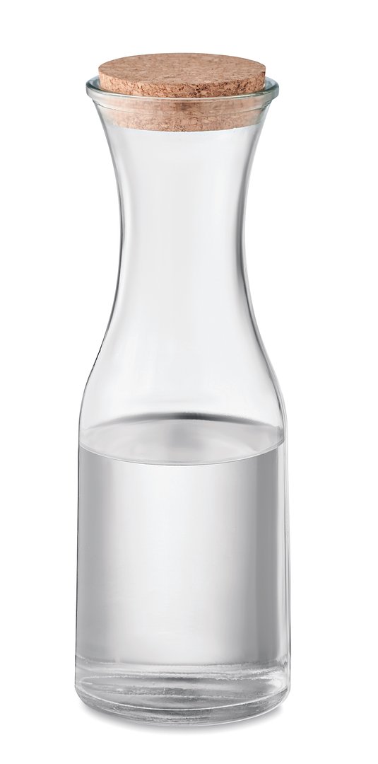 Karaffe aus recyceltem Glas 1L Leenjasca