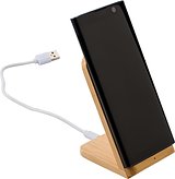 Wireless-Ladegerät aus Bambus Fränzias