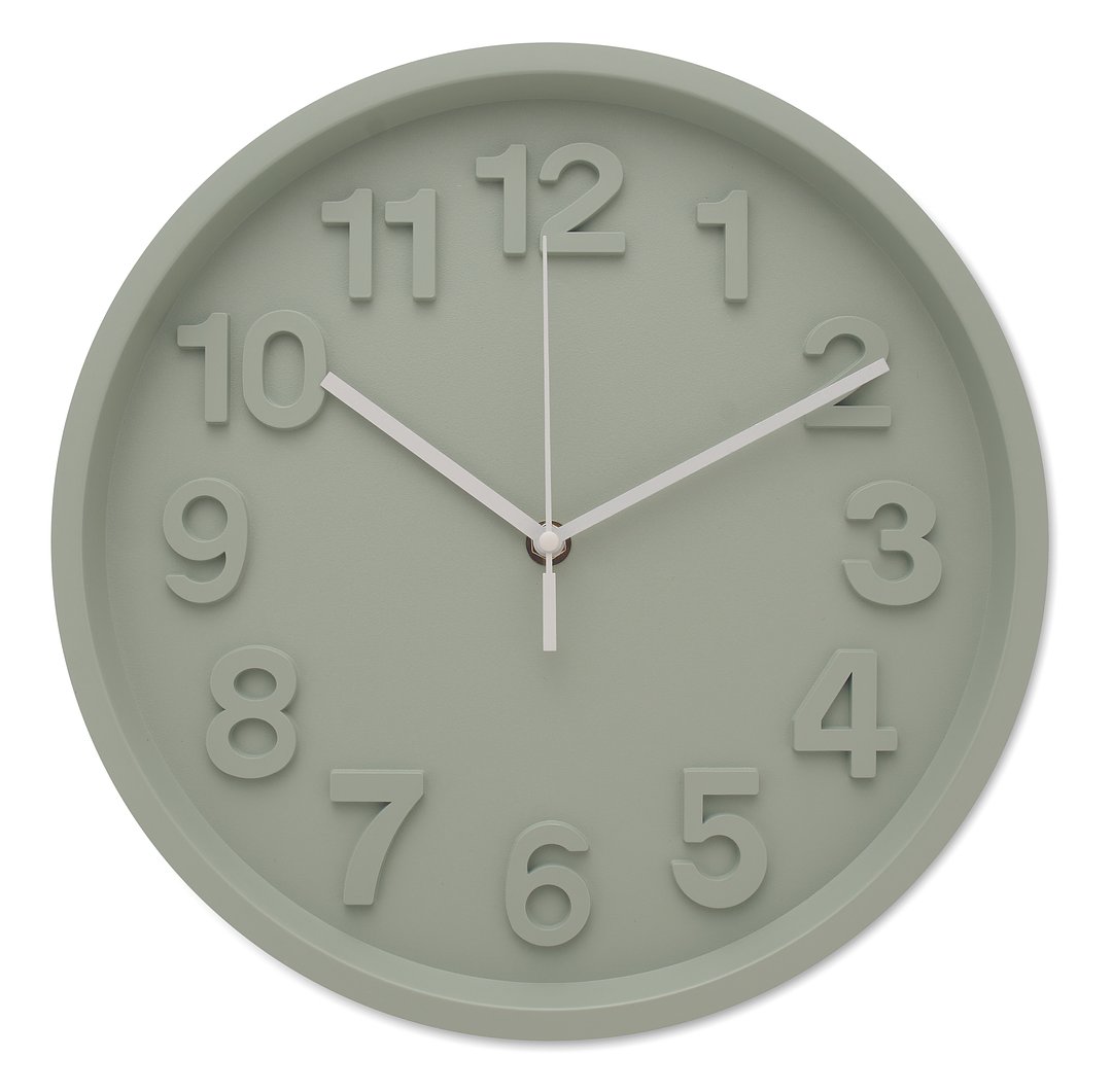 Wanduhr aus PP Nettato