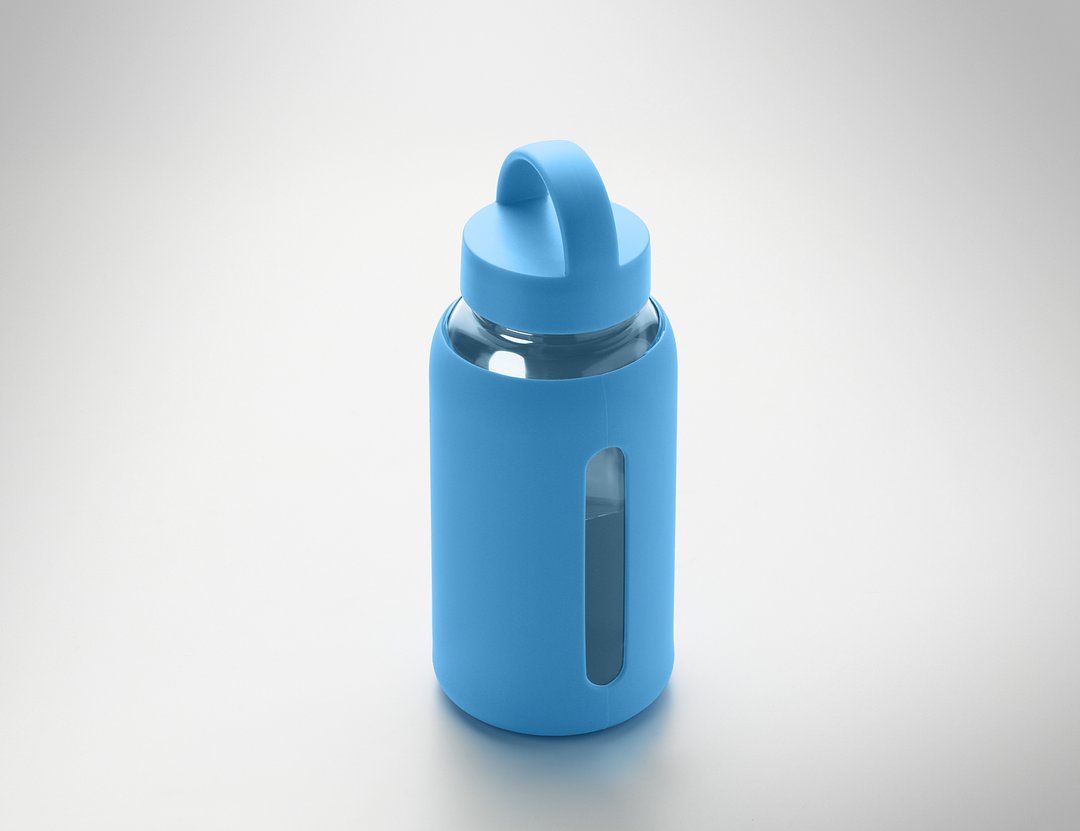 Flasche Borosilikatglas 600ml Dumenglix