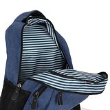 Rucksack Harper GRS aus recyceltem Baumwoll-Canvas Utzie