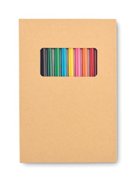 Malset mit 12 Buntstiften Hathlans