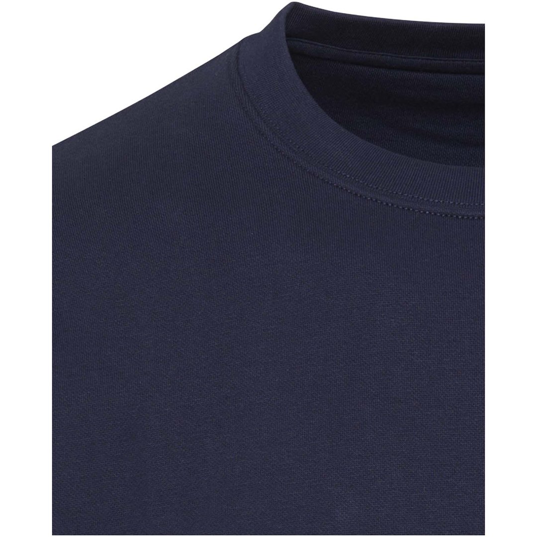 Pullover mit Rundhalsausschnitt in Übergrösse aus recycelter 280 g/m2 Bio Baumwolle (OCS), unisex - Jovep