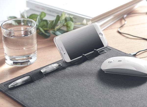 RPET Mousepad 15W Ladesgerät Bignat