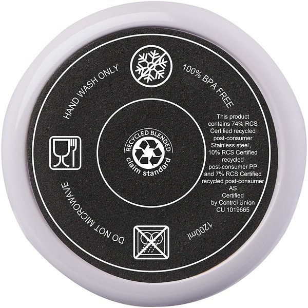 1200 ml RCS-zertifizierter Becher mit Strohhalm - Annign