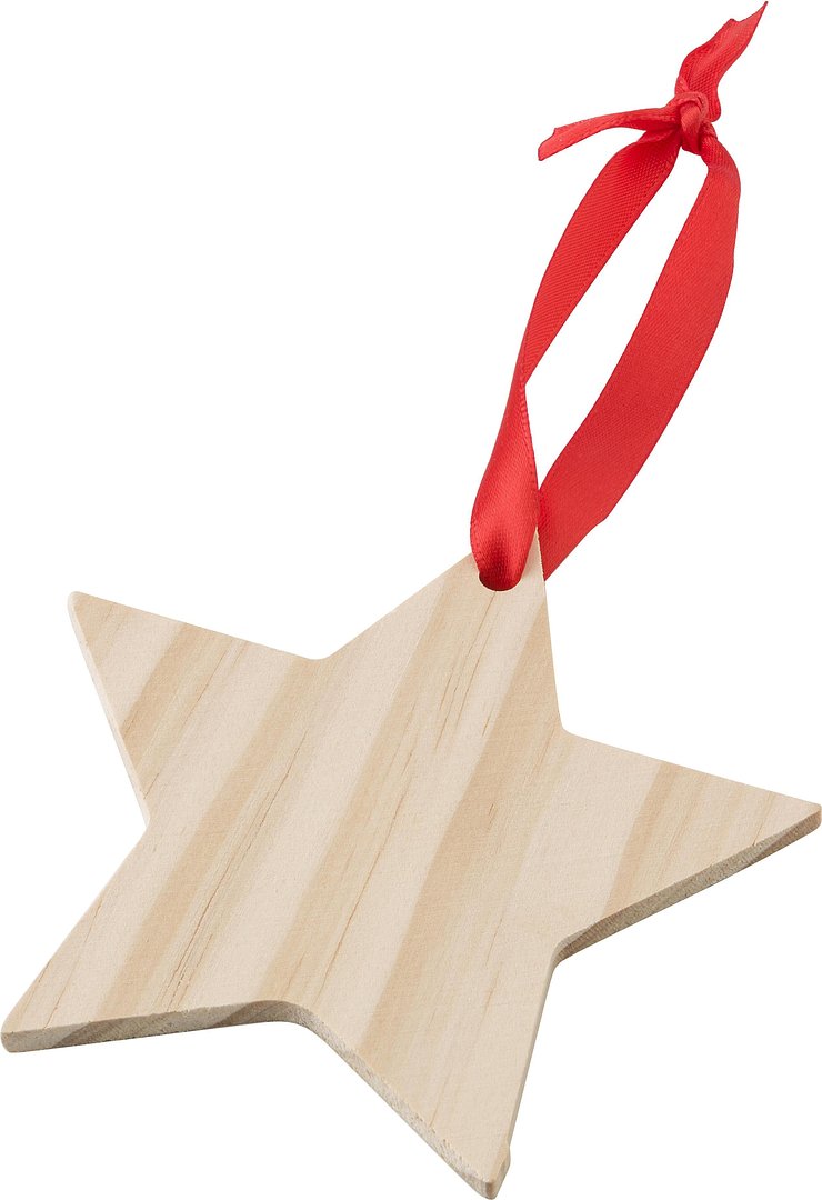 Weihnachtsbaumanhänger aus Holz Rudescis