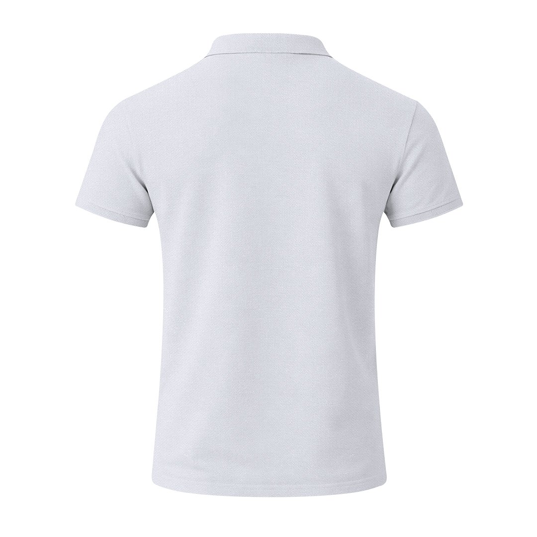 Erwachsene Weiss Polo-Shirt Idles